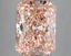 7.37 Ct. Fancy Vivid Pink Radiant Lab Grown Diamond
