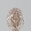 0.71 Ct. Fancy Pinkish Brown Oval Diamond