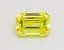 1.02 Ct. Fancy Vivid  Yellow Emerald Lab Grown Diamond