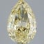 4.04 Ct. Fancy Intense Yellow Pear Lab Grown Diamond