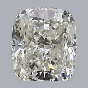 Cushion diamond — real photo