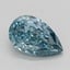 1.79 Ct. Fancy Vivid  Blue Pear Lab Grown Diamond