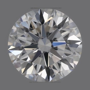 Round diamond — real photo