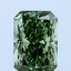 2.00 Ct. Fancy Green Radiant Lab Grown Diamond