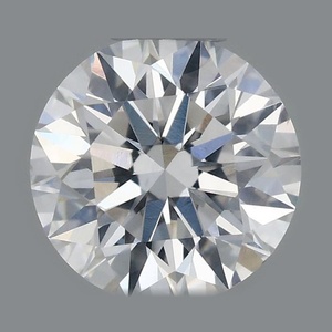 Round diamond — real photo