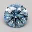 2.05 Ct. Fancy Intense Blue Round Lab Grown Diamond