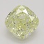 1.01 Ct. Fancy Light Yellow Cushion Diamond