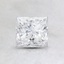 5mm Super Premium Princess Moissanite, smalltop view
