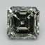 2.05 Ct. Fancy Intense Green Asscher Lab Grown Diamond