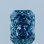 1.02 Ct. Fancy Vivid Blue Radiant Lab Grown Diamond