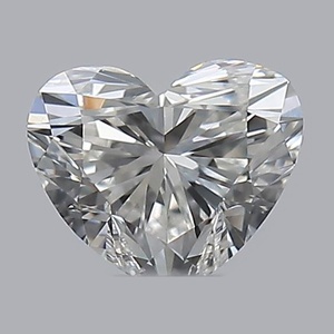 Heart diamond — real photo