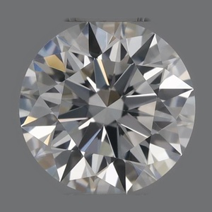 Round diamond — real photo