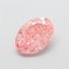 3.07 Ct. Fancy Vivid Pink Oval Lab Grown Diamond
