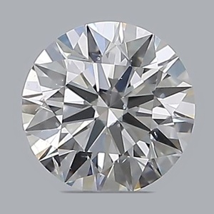 Round diamond — real photo
