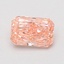 0.80 Ct. Fancy Vivid Pink Radiant Lab Grown Diamond