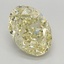 3.27 Ct. Fancy Intense Yellow Oval Lab Grown Diamond