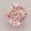1.60 Ct. Fancy Intense  Pink Cushion Lab Grown Diamond