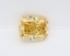5.31 Ct. Fancy Vivid Yellow Cushion Lab Grown Diamond