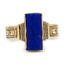 Victorian Lapis lazuli Vintage Ring