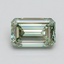1.52 Ct. Fancy Vivid Green Emerald Lab Grown Diamond