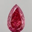 4.16 Ct. Fancy Vivid  Pink Pear Lab Grown Diamond