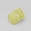 0.86 Ct. Fancy Intense Yellow Radiant Lab Grown Diamond