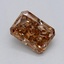 0.33 Ct. Fancy Light  Brown Radiant Lab Grown Diamond