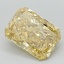 1.54 Ct. Fancy Vivid Yellow Radiant Lab Grown Diamond