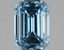 2.00 Ct. Fancy Intense Blue Emerald Lab Grown Diamond