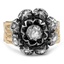 Georgian Diamond Cocktail Ring