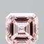 3.25 Ct. Fancy Intense Pink Asscher Lab Grown Diamond