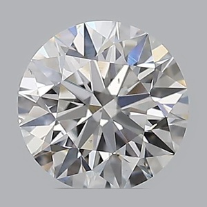 Round diamond — real photo