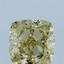2.07 Ct. Fancy Yellow Cushion Lab Grown Diamond
