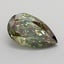 1.52 Ct. Fancy Intense Green Pear Lab Grown Diamond