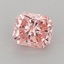 0.92 Ct. Fancy Vivid Pink Radiant Lab Grown Diamond