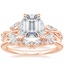 14K Rose Gold Secret Garden Diamond Ring (1/2 ct. tw.) with Yvette Diamond Ring
