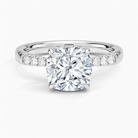 Bella Hidden Halo Diamond Ring