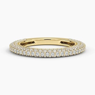 Petite Lab Diamond Tube Ring