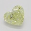 1.01 Ct. Fancy Light Yellow Heart Diamond