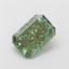 1.81 Ct. Fancy Vivid  Green Radiant Lab Grown Diamond