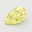 1.47 Ct. Fancy Intense Yellow Pear Lab Grown Diamond