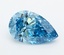 5.05 Ct. Fancy Vivid  Blue Pear Lab Grown Diamond