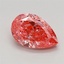 1.19 Ct. Fancy Vivid Pink Pear Lab Grown Diamond