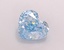3.23 Ct. Fancy Vivid  Blue Heart Lab Grown Diamond