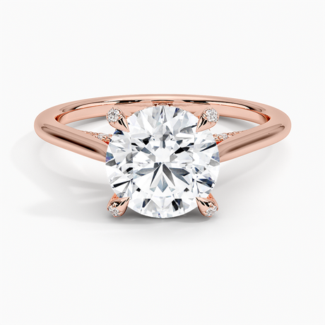14K Rose Gold Adorned Dawn Diamond Ring