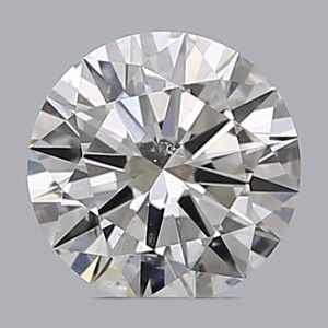 Round diamond — real photo