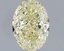 1.60 Ct. Fancy  Yellow Oval Lab Grown Diamond