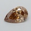 1.10 Ct. Fancy Light  Brown Pear Lab Grown Diamond