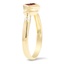 The Lewis Ring, smalltop view on a hand