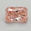 1.54 Ct. Fancy Vivid Pink Radiant Lab Grown Diamond